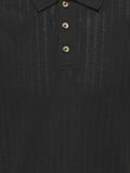 ONSMOON REG 12 SS POLO KNIT NOOS black