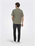 ONSMOON REG 12 SS POLO KNIT NOOS bungee cord