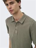 ONSMOON REG 12 SS POLO KNIT NOOS bungee cord