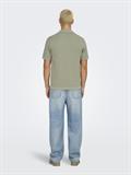 ONSMOON REG 12 SS POLO KNIT NOOS laurel oak