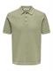 ONSMOON REG 12 SS POLO KNIT NOOS laurel oak