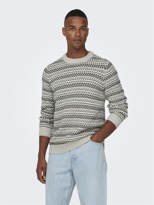 onsmusa-reg-3-struc-crew-knit-silver-lining