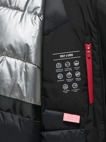 ONSNATE TECHNICAL JACKET OTW VD black