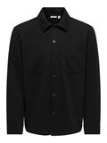 ONSNEWKODYL LS PATCH PKT OVERSHIRT NOOS black