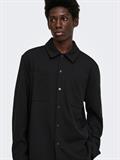 ONSNEWKODYL LS PATCH PKT OVERSHIRT NOOS black