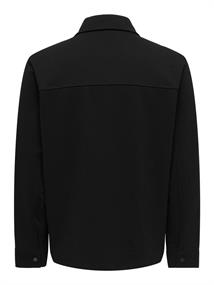 ONSNEWKODYL LS PATCH PKT OVERSHIRT NOOS black