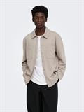 ONSNEWKODYL LS PATCH PKT OVERSHIRT NOOS vintage khaki