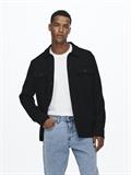 ONSNEWKODYL OVERSHIRT SWEAT NOOS black