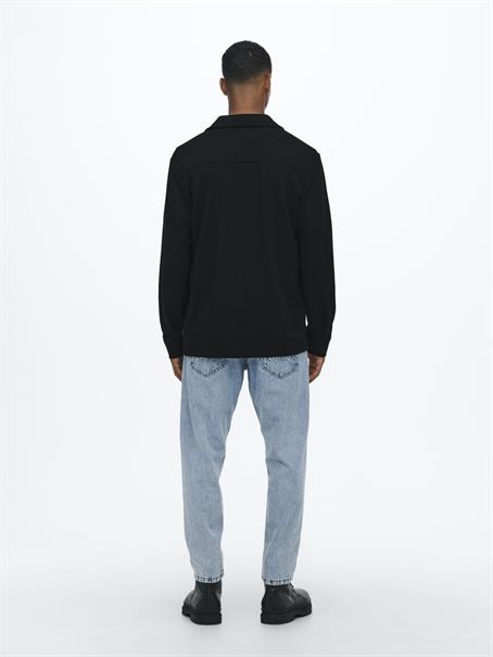 ONSNEWKODYL OVERSHIRT SWEAT NOOS black