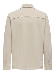 ONSNEWKODYL OVERSHIRT SWEAT NOOS silver lining