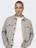 ONSNEWKODYL OVERSHIRT SWEAT NOOS vintage khaki