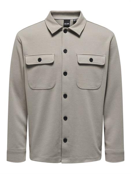 ONSNEWKODYL OVERSHIRT SWEAT NOOS vintage khaki