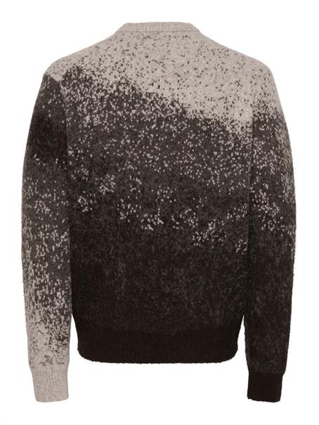 ONSOSCAR RLX CREW NECK KNIT silver lining
