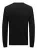 ONSPANTER REG 12 STRUC CREW KNIT NOOS black