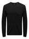 ONSPANTER REG 12 STRUC CREW KNIT NOOS black