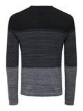 ONSPANTER REG 12 STRUC CREW KNIT NOOS dunkelblau2