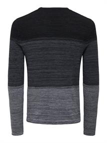 ONSPANTER REG 12 STRUC CREW KNIT NOOS dunkelblau2