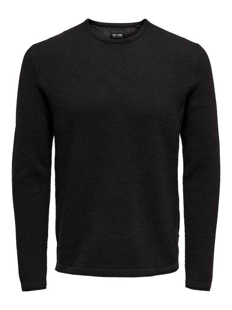 Only & Sons Herren Pullover 22016980 Obsidian - größe