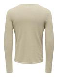 ONSPANTER REG 12 STRUC CREW KNIT NOOS silver lining