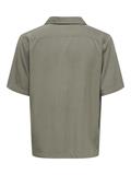 ONSPERU SS REG TENCEL SHIRT NOOS castor gray