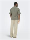 ONSPERU SS REG TENCEL SHIRT NOOS castor gray