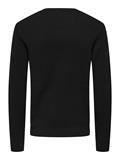 ONSPHIL REG 12 STRUC CREW KNIT NOOS black