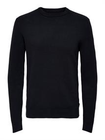 ONSPHIL REG 12 STRUC CREW KNIT NOOS dark navy