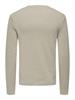 ONSPHIL REG 12 STRUC CREW KNIT NOOS silver lining