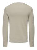 ONSPHIL REG 12 STRUC CREW KNIT NOOS silver lining