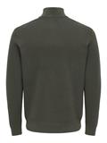 ONSPHIL REG 12 STRUC HALF ZIP KNIT NOOS beluga