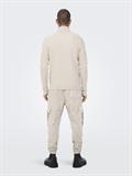 ONSPHIL REG 12 STRUC ROLL NECK KNIT silver lining