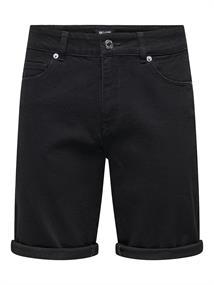 ONSPLY BLKD 9041 PIM DNM SHORTS NOOS black denim