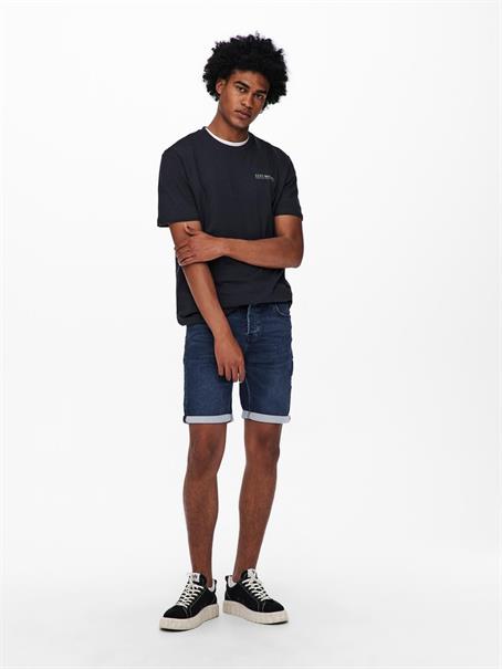 ONSPLY JOG DB 8582 PIM DNM SHORTS NOOS blue denim