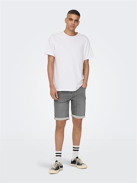 ONSPLY JOG MG 8583 PIM DNM SHORTS NOOS grey denim
