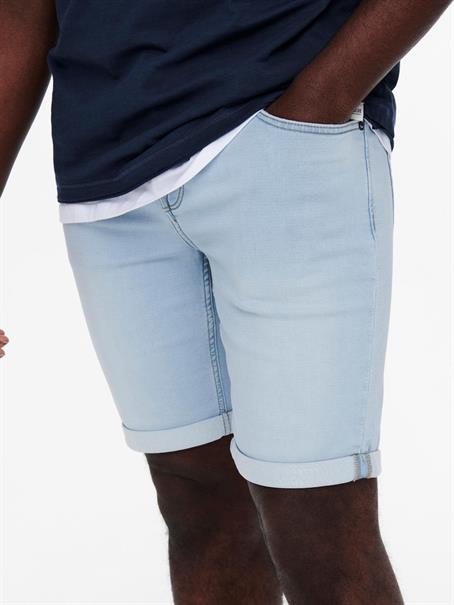 ONSPLY LB JOG 8587 PIM DNM SHORTS NOOS blue denim