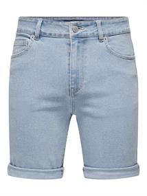 ONSPLY LBD 9038 PIM DNM SHORTS light blue denim