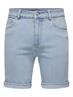 ONSPLY LBD 9038 PIM DNM SHORTS light blue denim