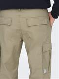 ONSRAY LIFE 0020 RIBSTOP CARGO PANT NOOS chinchilla