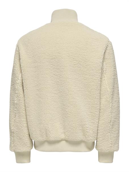 ONSRAY SHERPA JACKET OTW VD silver lining