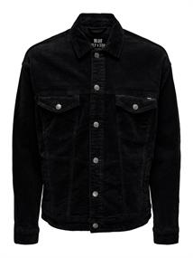 ONSRICK OVZ CORDUROY 2913 CS JACKET black