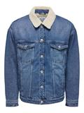 ONSRICK OVZ M. BLUE 6943 TEDDY DNM JKT medium blue denim