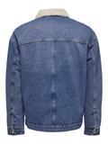 ONSRICK OVZ M. BLUE 6943 TEDDY DNM JKT medium blue denim