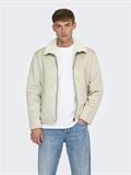 ONSROYCE SHEARLING JACKET OTW silver lining