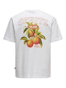 ONSSPRITZ ITALY RLX SS TEE bright white