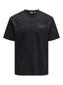 ONSSPRITZ ITALY RLX SS TEE jet black
