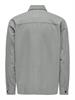 ONSTEAM LS HEAVY TWILL ZIP RLX SHIRT limestone