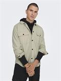 ONSTEAM RLX FABRIC MIX LS SHIRT moonstruck