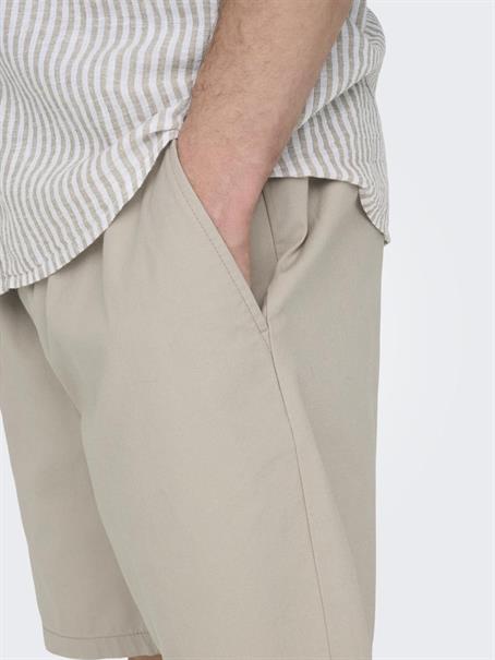ONSTEL LIFE 0119 SHORTS NOOS silver lining