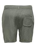 ONSTEL LINEN LATHAM 0257 SHORTS NOOS dusty olive
