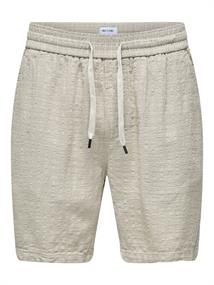 ONSTEL LINEN LATHAM 0257 SHORTS NOOS silver lining